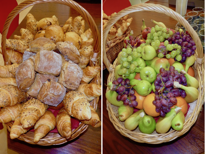 Bild Früchte Gebäcke